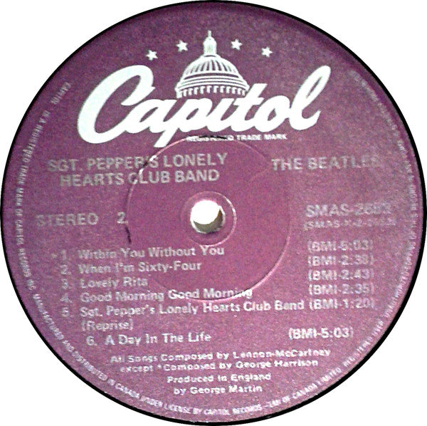 The Beatles ~ Sgt. Pepper's Lonely Hearts Club Band (Vinyl) - Djungel & Jazz