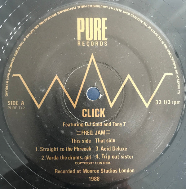 Click ~ Freq. Jam (Vinyl) - Djungel & Jazz