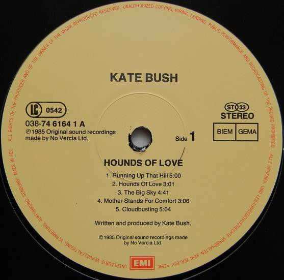 Kate Bush ~ Hounds Of Love (Vinyl) - Djungel & Jazz