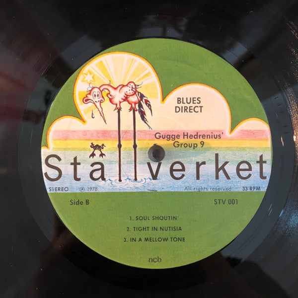 Gugge Hedrenius Group 9 : Blues Direct (LP, Dir)