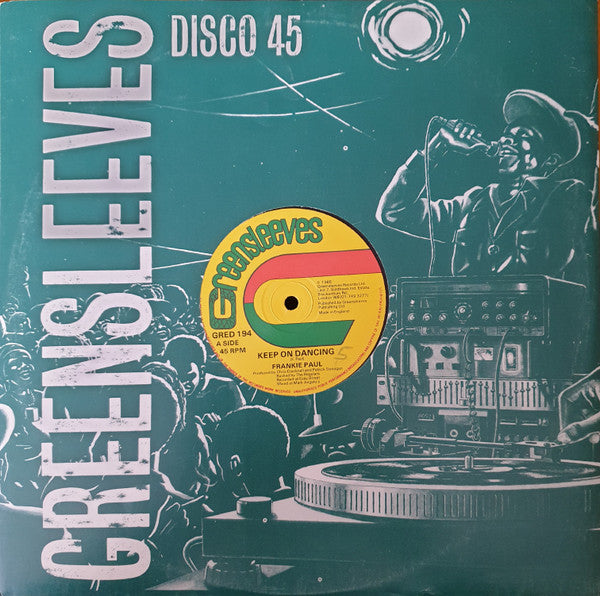 Frankie Paul : Keep On Dancing (12")