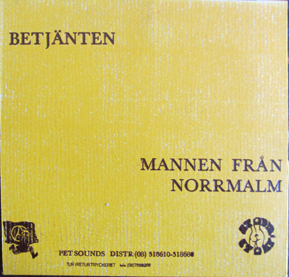 Parkinsons ~ Betjänten (Vinyl) - Djungel & Jazz