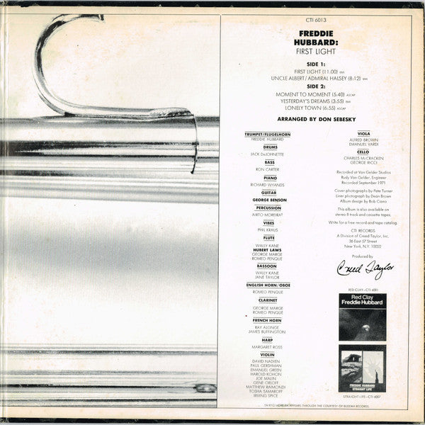 Freddie Hubbard : First Light (LP, Album, Gat)