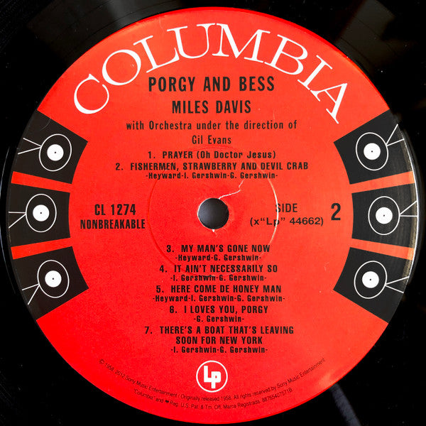 Miles Davis ~ Porgy And Bess (Vinyl) - Djungel & Jazz