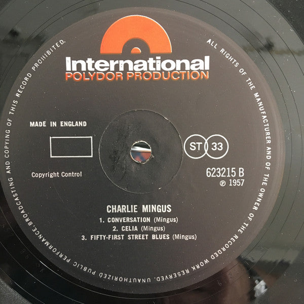 Charlie Mingus ~ Charlie Mingus Sextet (Vinyl) - Djungel & Jazz