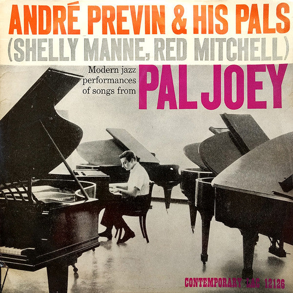 André Previn & His Pals : Modern Jazz Performances Of Songs From Pal Joey (LP, Album)