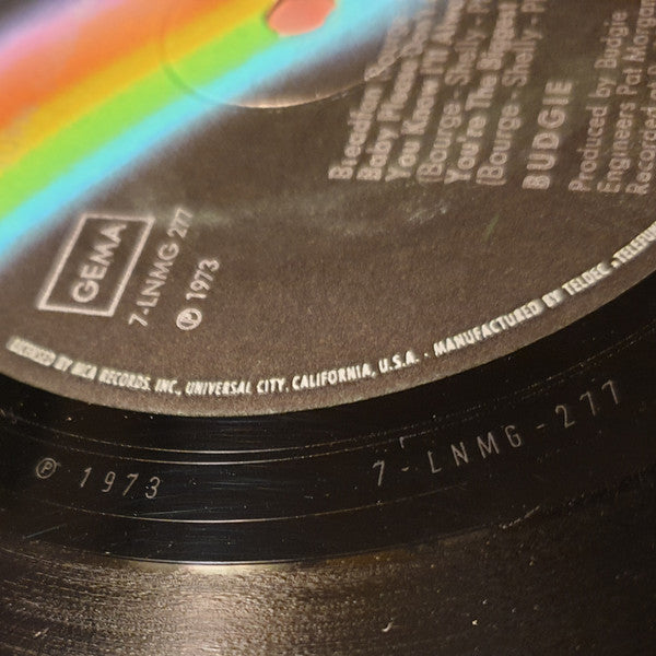 Budgie ~ Never Turn Your Back On A Friend (Vinyl) - Djungel & Jazz