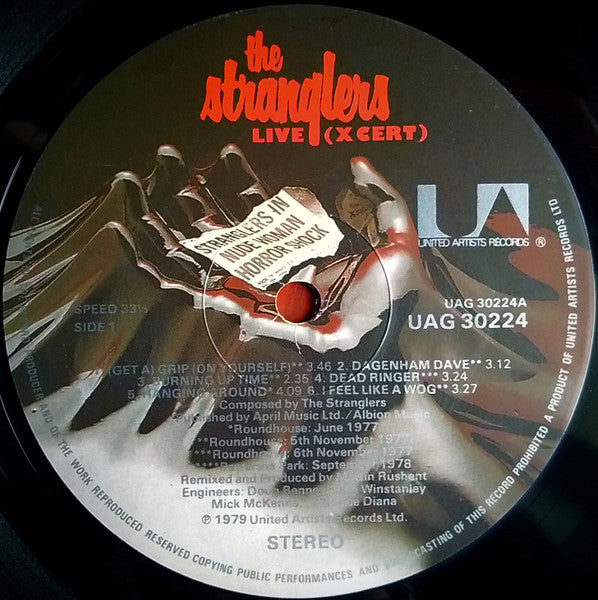 The Stranglers ~ Live (X Cert) (Vinyl) - Djungel & Jazz