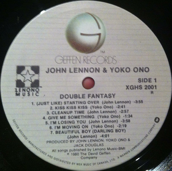 John Lennon & Yoko Ono : Double Fantasy (LP, Album)