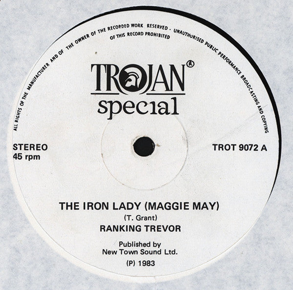 Ranking Trevor : The Iron Lady (Maggie May) (12", Single)