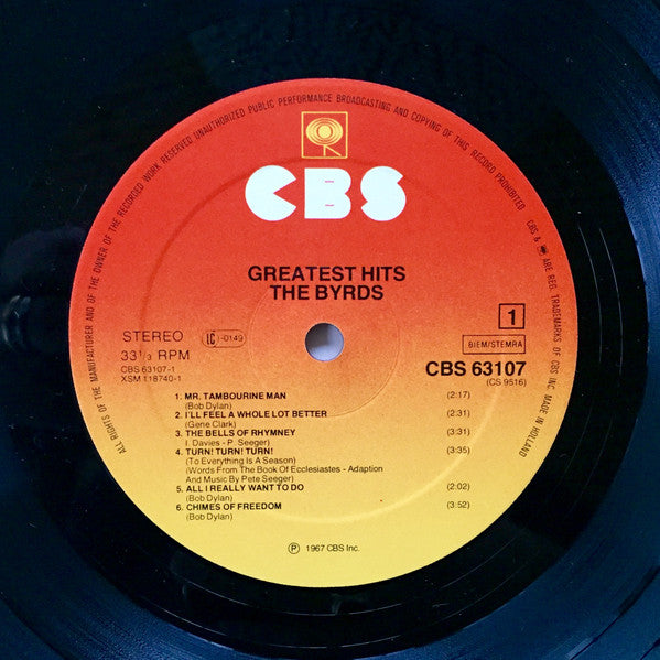 The Byrds ~ Greatest Hits (Vinyl) - Djungel & Jazz