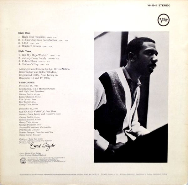 Jimmy Smith ~ Got My Mojo Workin' (Vinyl) - Djungel & Jazz
