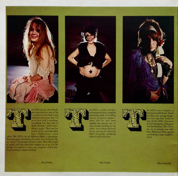 GTO's : Permanent Damage (LP, Album, Gat)