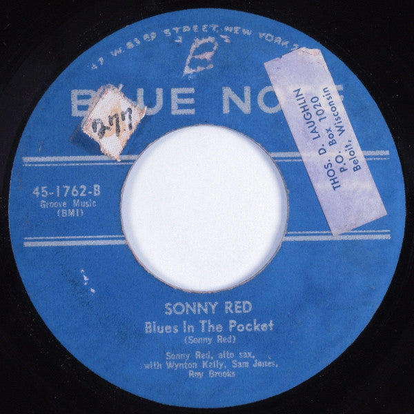 Sonny Red ~ Alone Too Long (Vinyl) - Djungel & Jazz