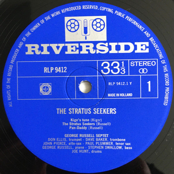 George Russell Septet : The Stratus Seekers (LP, Album)