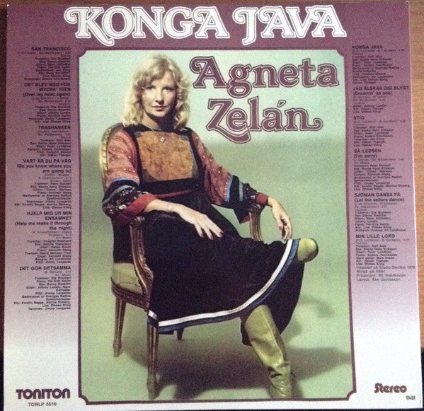 Agneta Zelán ~ Konga Java (Vinyl) - Djungel & Jazz
