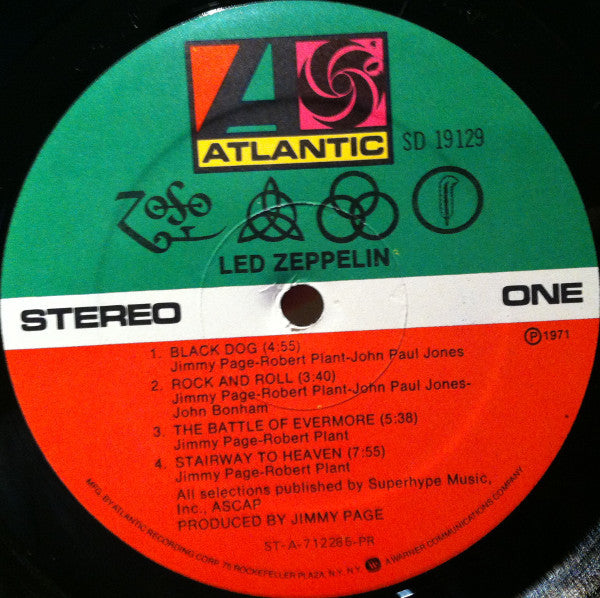 Led Zeppelin ~ Untitled (Vinyl) - Djungel & Jazz