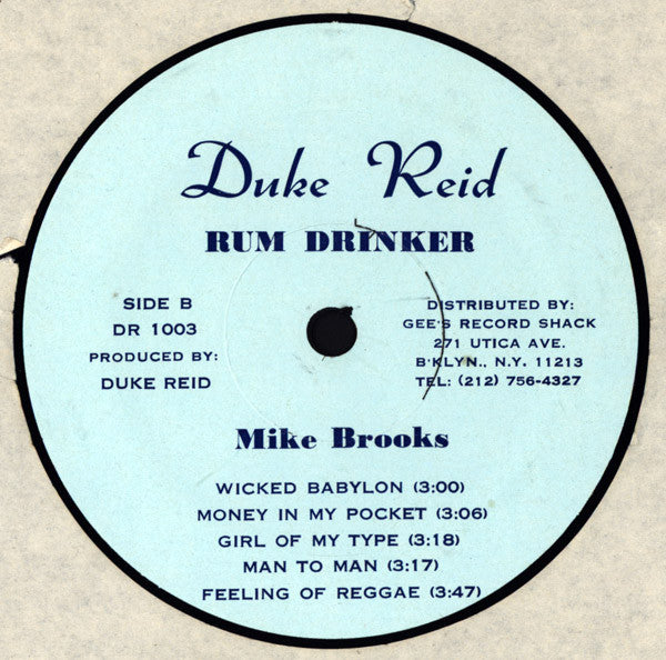 Mike Brooks : Rum Drinker (LP, Album)