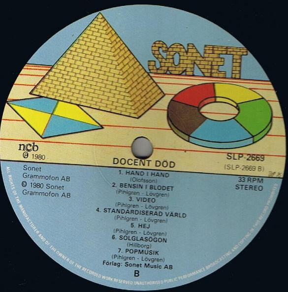 Docent Död ~ Docent Död (Vinyl) - Djungel & Jazz