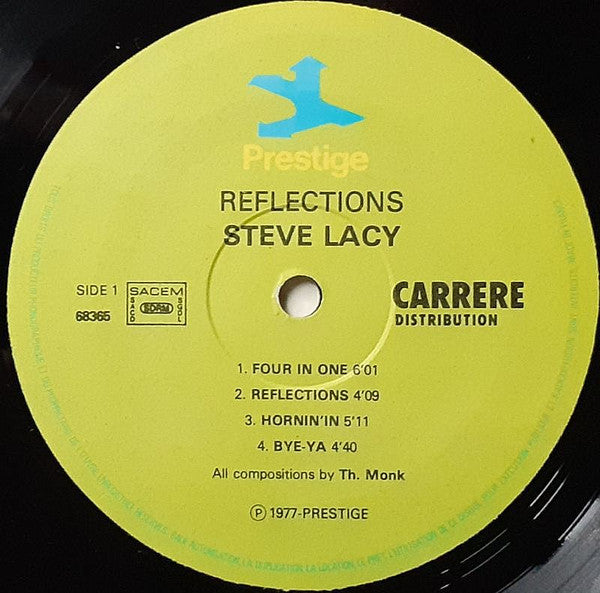 Steve Lacy ~ Reflections (Steve Lacy plays Thelonious Monk) (Vinyl) - Djungel & Jazz