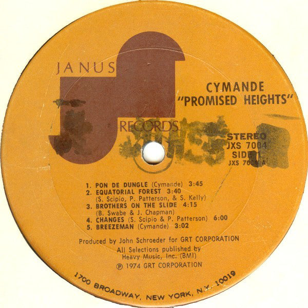 Cymande : Promised Heights (LP, Album, Ter)