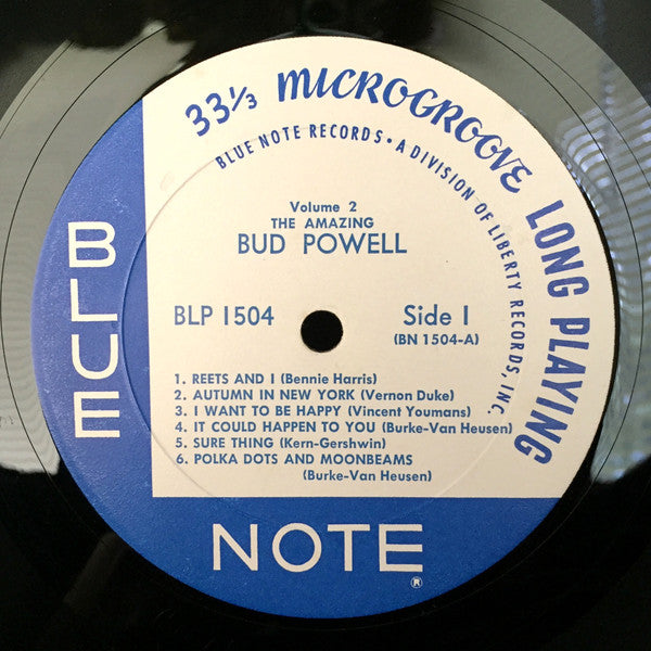Bud Powell ~ The Amazing Bud Powell, Volume 2 (Vinyl) - Djungel & Jazz