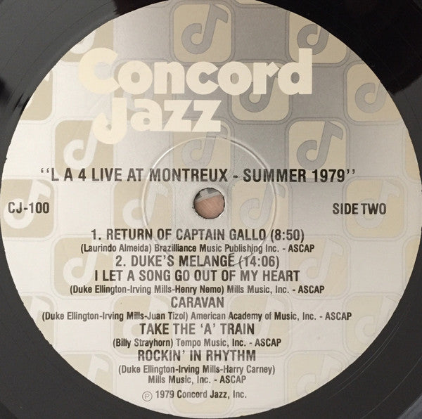 LA4 ~ Live At Montreux (Vinyl) - Djungel & Jazz