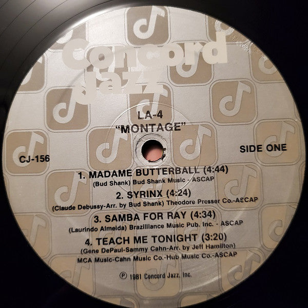 The LA4 ~ Montage (Vinyl) - Djungel & Jazz