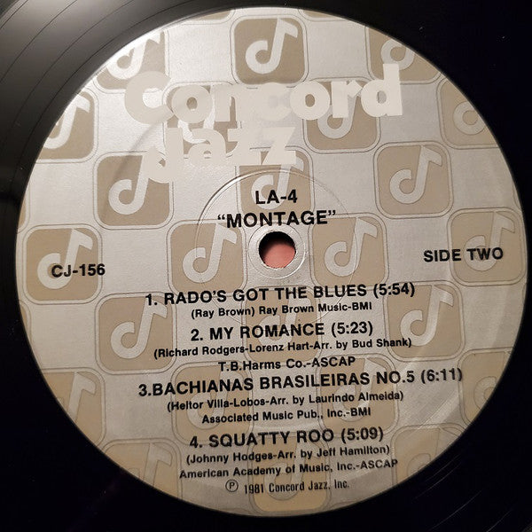 The LA4 ~ Montage (Vinyl) - Djungel & Jazz