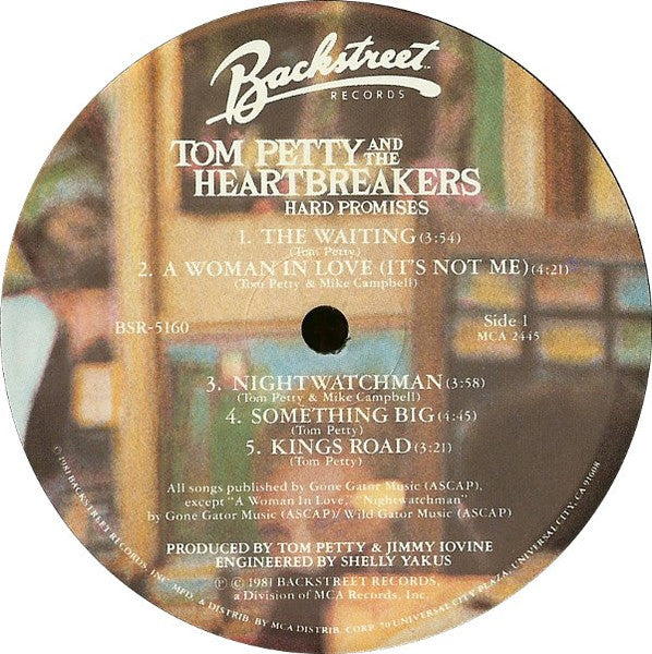 Tom Petty And The Heartbreakers ~ Hard Promises (Vinyl) - Djungel & Jazz