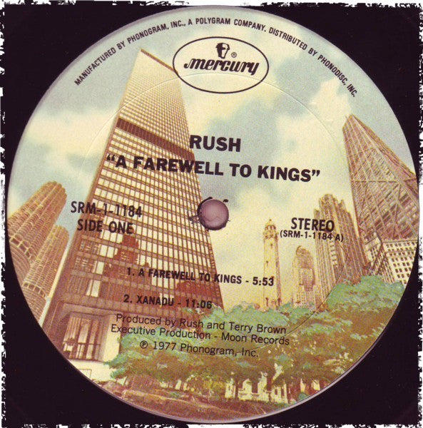 Rush ~ A Farewell To Kings (Vinyl) - Djungel & Jazz