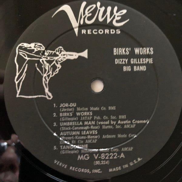 Dizzy Gillespie Big Band ~ Birks' Works (Vinyl) - Djungel & Jazz