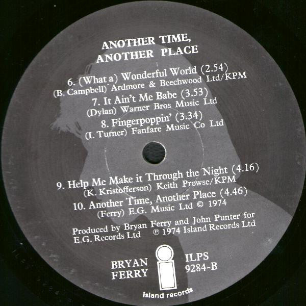 Bryan Ferry ~ Another Time, Another Place (Vinyl) - Djungel & Jazz