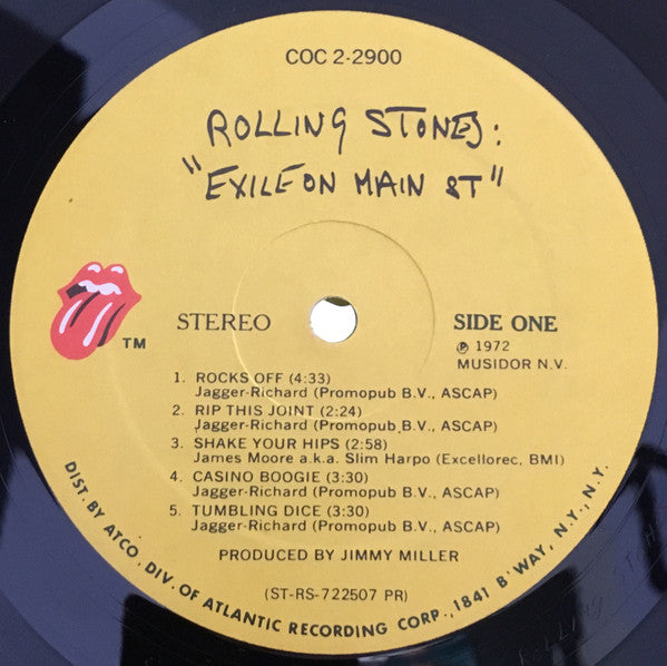 The Rolling Stones : Exile On Main St (2xLP, Album, PR )