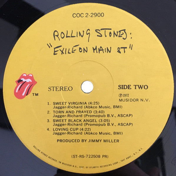 The Rolling Stones : Exile On Main St (2xLP, Album, PR )