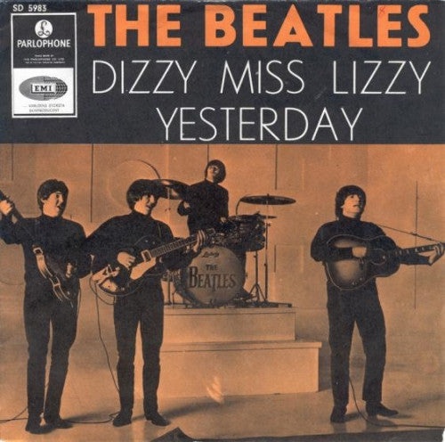 The Beatles ~ Dizzy Miss Lizzy / Yesterday (Vinyl) - Djungel & Jazz