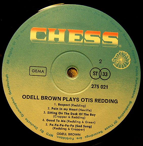 Odell Brown : Odell Brown Plays Otis Redding (LP, Album)