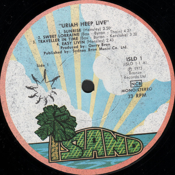 Uriah Heep ~ Uriah Heep Live (Vinyl) - Djungel & Jazz