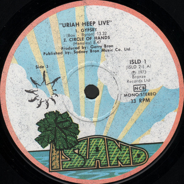 Uriah Heep ~ Uriah Heep Live (Vinyl) - Djungel & Jazz