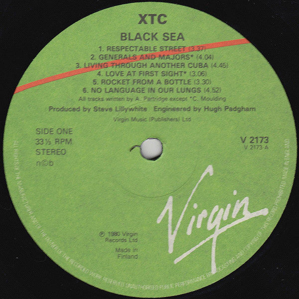 XTC : Black Sea (LP, Album)