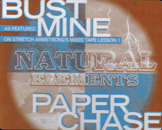 Natural Elements ~ Bust Mine / Paper Chase (Vinyl) - Djungel & Jazz