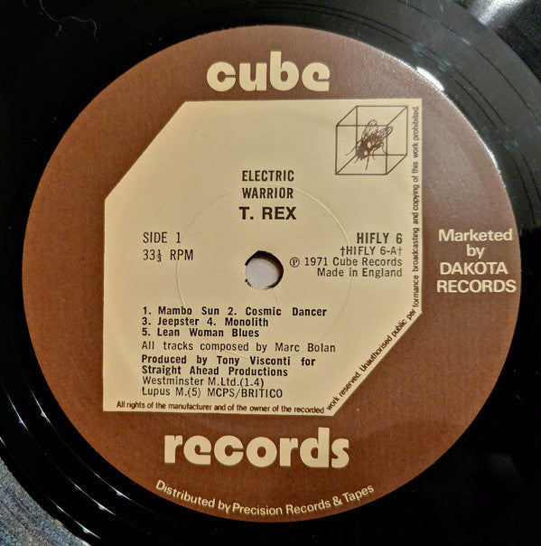 T. Rex ~ Electric Warrior (Vinyl) - Djungel & Jazz