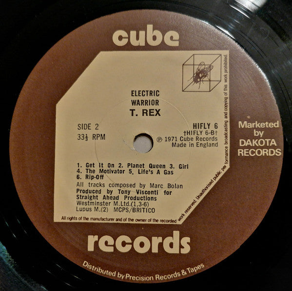 T. Rex ~ Electric Warrior (Vinyl) - Djungel & Jazz