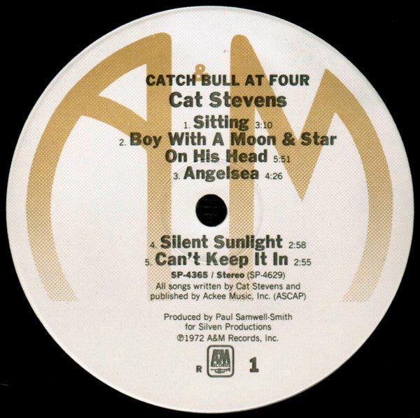 Cat Stevens ~ Catch Bull At Four (Vinyl) - Djungel & Jazz