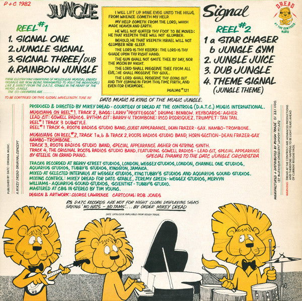 Mikey Dread : Jungle Signal (LP, Album)