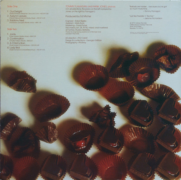 Tommy Flanagan And Hank Jones ~ Our Delights (Vinyl) - Djungel & Jazz