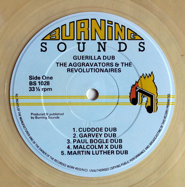 The Aggrovators & The Revolutionaries : Guerilla Dub (LP, Album, Cle)