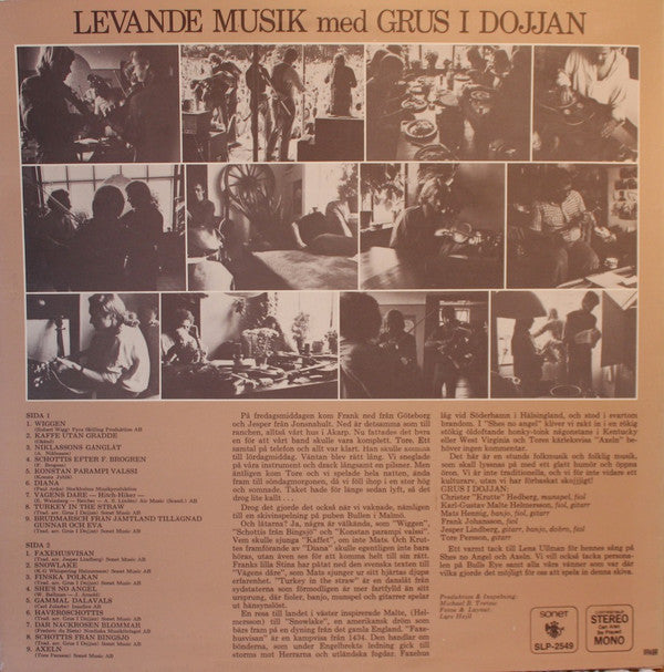 Grus I Dojjan ~ Levande Musik Med Grus I Dojjan (Vinyl) - Djungel & Jazz