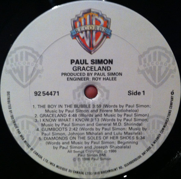 Paul Simon ~ Graceland (Vinyl) - Djungel & Jazz