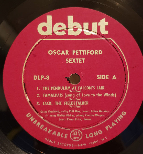 The New Oscar Pettiford Sextet ~ The New Oscar Pettiford Sextet (Vinyl) - Djungel & Jazz